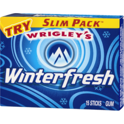 Photo of Wrigley's Winterfresh Gum Slim Pack - 15 Ct