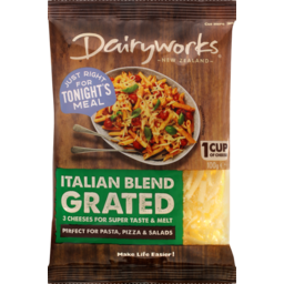 Photo of Dairyworks Grated Italian 100g