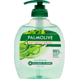 Photo of Palmolive Antibacterial Liquid Hand Wash Soap , Sea Minerals Pump, No Parabens Phthalates Or Alcohol 250ml