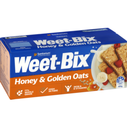 Photo of Sanitarium Weet-Bix Honey & Golden Oats Breakfast Cereal 450g 450g