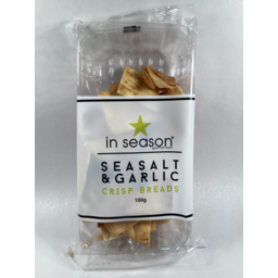 Photo of In Season Crispbreads Seasalt & Garlic