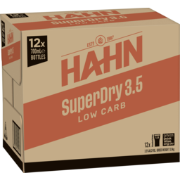 Photo of Hahn Superdry 3.5 Bottle Carton