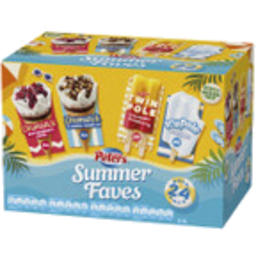 Photo of Peters Ice Cream Summer Faves 24s