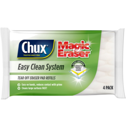 Photo of Chux Magic Eraser Easy Clean System Refills 4 Pack