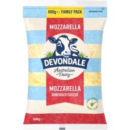 Photo of Devondale Shredded Mozzarella Cheese 600g