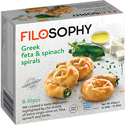 Photo of Filosophy Mini Spiral Pies Spinach