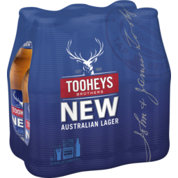 Photo of Tooheys New 6 X 375ml Bottle Shrinkwrap 6.0x375ml