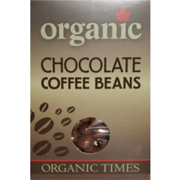 Photo of ORGANIC TIMES:OT Cofee Beans Milk Chocolate