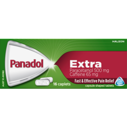 Photo of Panadol Extra Optizorb Paracetamol 500/65mg 16 Caplets