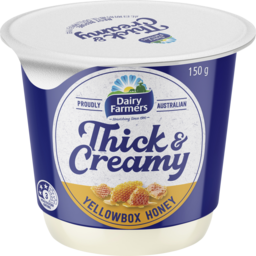 Photo of Dairy Farmers Thick & Creamy Yellow Box Honey Yoghurt 150gm