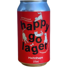 Photo of Maltnhops Happy Lager Can 4pk