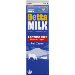 Photo of Betta Lactose Free Full Cream Milk