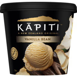 Photo of Kapiti Ice Cream Vanilla Bean 1L