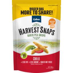 Photo of Harvest Snaps Baked Pea Crisps Chilli