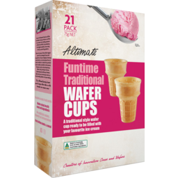 Photo of Altimate Funtime Traditional Wafer Cups 21pk