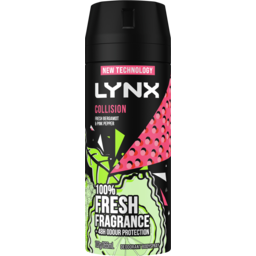 Photo of Lynx Deodorant Body Spray Collision Fresh Bergamot & Pink Pepper