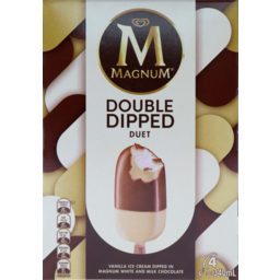 Photo of Magnum Ice Cream Dessert Sticks Double Dipped Duet Frozen