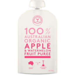 Photo of Australian Organic Food Co. Apple & Watermelon Puree