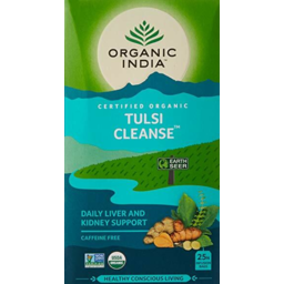 Photo of Organic India Tea - Tulsi Cleanse - 25 Tea Bags