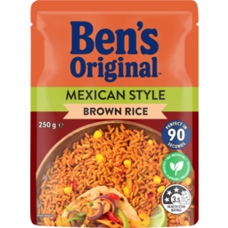 Photo of Bens Original Mexican Style Brown Rice Pouch 250g