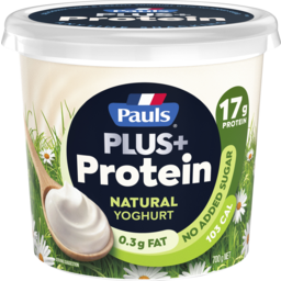 Photo of Pauls Plus+ High Protein Natural Yoghurt 700g