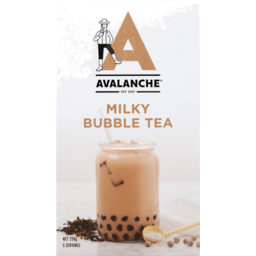 Photo of Avalanche Bubble Tea Bubble Tea Milky 5 Pack x 50g