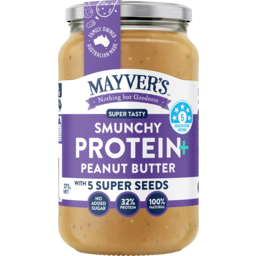 Photo of Mayver's Protein+ Peanut Butter With 5 Super Seeds 375g 375g