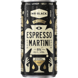 Photo of Mr Black Espresso Martini Can