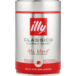 Photo of Illy Classico Classic Roast Ground Coffee 250g