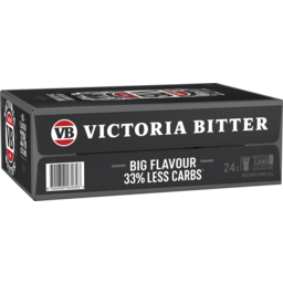 Photo of Victoria Bitter Low Carb 4x6x375ml 4x6ml