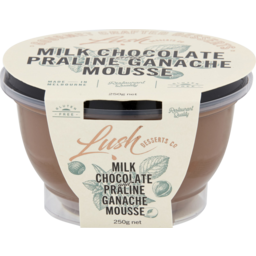Photo of Lush Milk Choc Praline Mousse 250g
