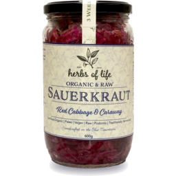 Photo of Herbs Of Life Sauerkraut Red Caraway 600g