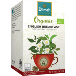 Photo of Dilmah Tea Bag Organic English Breakfast 20s