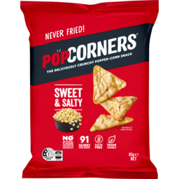 Photo of Popcorners Sweet & Salty Popped-Corn Chips Share Pack 85g