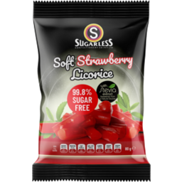 Photo of Sugarless Soft Strawberry Licorice 80gm