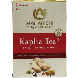 Photo of MAHARISHI AYURVEDA Kapha Tea Organic Spicy Stimul 15tb