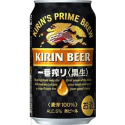 Photo of Kirin Ichiban Kuronama Black Beer Can