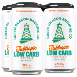 Photo of Green Beacon Subtropic Low Carb Hazy Pale Can