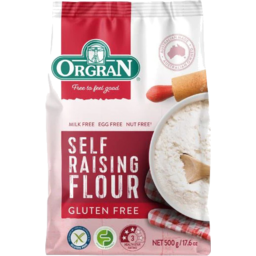 Photo of Orgran Gluten & Dairy Free Self Raising Flour 500g
