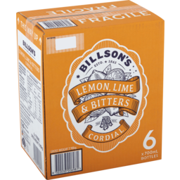 Photo of Billson's Lemon, Lime & Bitters Cordial