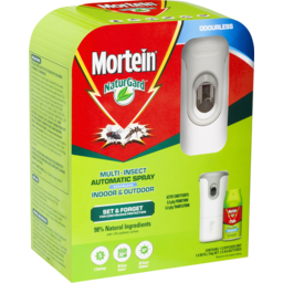 Photo of Mortein Naturgard Multi-Insect Automatic Odourless Spray Diffuser Kit 