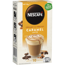 Photo of Nescafe Cafe Menu Coffee Mixes Caramel 10pk 17g
