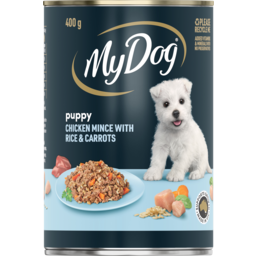 Photo of My Dog Puppy Chicken Mince With Rice & Carrots 400gm