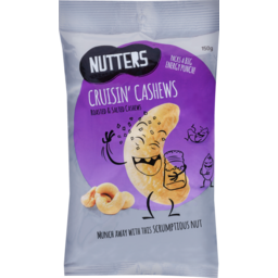 Photo of Nutters Cruisin' Cashews Roasted & Salted 150g