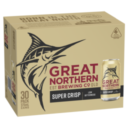 Photo of Great Northern Brewing Co. Super Crisp Imc 30 X 375ml Cans 30.0x375ml