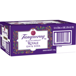 Photo of Tanqueray Royale Blackcurrant Gin & Soda Can