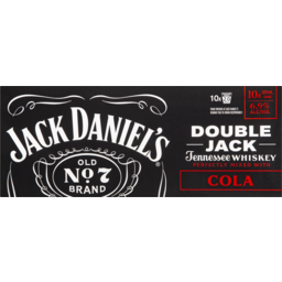 Photo of Jack Daniel's Double Jk & Cla 10p 375ml