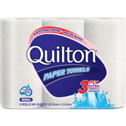 Photo of Quilton Paper Towel White 3pk