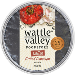 Photo of Wattle Valley Food Store Delish Grilled Capsicum With Fetta Dip 200g