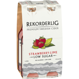 Photo of Rekorderlig Strawberry-Lime Low Sugar Stubbies
